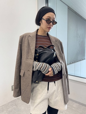 「eL（エル）のアイテム」を使った、おねさん（レディース・167cm）の夏コーディネート