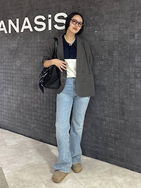 おねさん（レディース・167cm）の春コーディネート