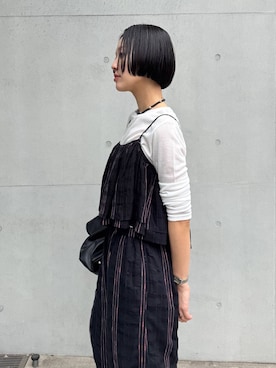 「eL（エル）のアイテム」を使った、おねさん（レディース・167cm）の春コーディネート