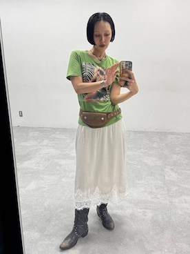 おねさん（レディース・167cm）の夏コーディネート