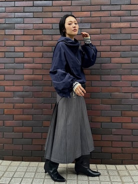 「eL（エル）のアイテム」を使った、おねさん（レディース・167cm）の夏コーディネート
