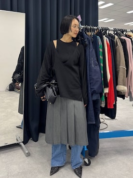 「eL（エル）のアイテム」を使った、おねさん（レディース・167cm）の夏コーディネート