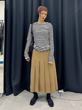 「eL（エル）のアイテム」を使った、おねさん（レディース・167cm）の夏コーディネート
