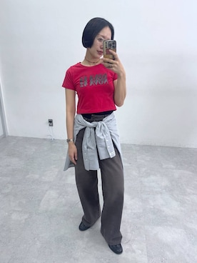 おねさん（レディース・167cm）の春コーディネート