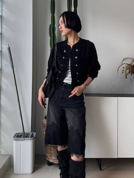 おねさん(レディース・167cm)の夏コーディネート