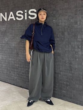 「eL（エル）のアイテム」を使った、おねさん（レディース・167cm）の夏コーディネート
