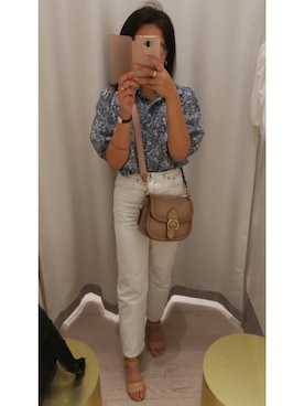 「WITCHERY（ウィッチェリ）のアイテム」を使った、c a r m zさん（レディース・165cm）の夏コーディネート