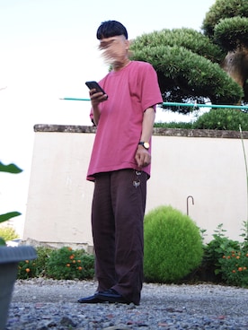 「WELDER MOODY（ウェルダームーディー）のアイテム（腕時計）」を使った、ビチョビチョてぃらみすさん（メンズ・173cm）の秋コーディネート