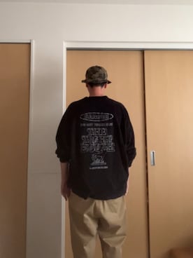 「BlackEyePatch（ブラックアイパッチ）のアイテム」を使った、🍁💩swipe💩🍁さん（メンズ・177cm）の夏コーディネート