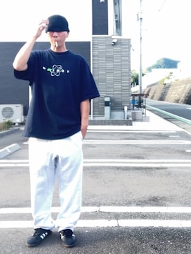 「アイテム（パンツ）」を使った、🍁💩swipe💩🍁さん（メンズ・177cm）の夏コーディネート