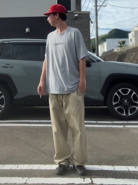 「Supreme （シュプリーム）のアイテム」を使った、🍁💩swipe💩🍁さん（メンズ・177cm）の夏コーディネート