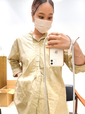 「TEN.（テン）のアイテム」を使った、ayameさん（レディース・156cm）の夏コーディネート