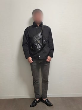 「アイテム（バッグ）」を使った、mirrormanさん（メンズ・172cm・40代）の秋コーディネート