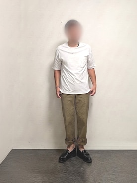 「Banana Republic（バナナリパブリック）のアイテム」を使った、mirrormanさん（メンズ・172cm）の夏コーディネート