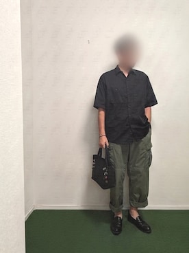 「PROPPER（プロッパー）のアイテム」を使った、mirrormanさん（メンズ・172cm）の秋コーディネート