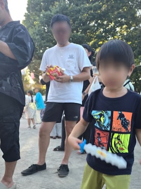 「アイテム（ネックレス）」を使った、mirrormanさん（メンズ・172cm・40代）の夏コーディネート