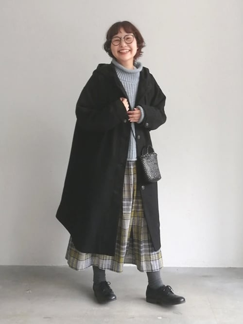 はちみつチェックのスカート（スカート）｜soulberry（ソウルベリー