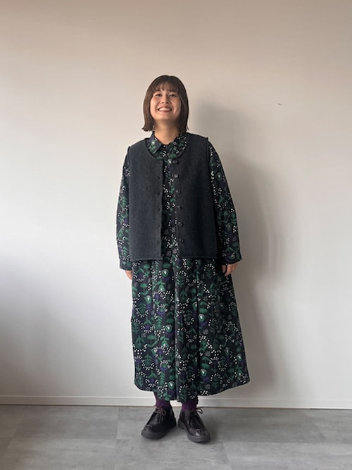 私の押し花ワンピース（ワンピース）｜soulberry（ソウルベリー）の