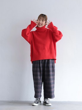 「着回しコーデ」｜soulberryさん（レディース・158cm）の冬コーディネート