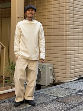 「vans」｜「アイテム（ハンチング/ベレー帽）」を使った、spinnerbait001さん（メンズ・165cm）の冬コーディネート