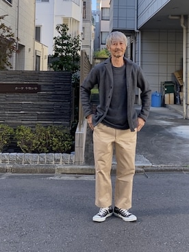 「SpinnerBait（スピナーベイト）のアイテム（ジャケット/アウター）」を使った、spinnerbait001さん（メンズ・165cm）の秋コーディネート