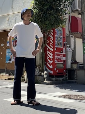 「TCB jeans（ティーシービージーンズ）のアイテム（パンツ）」を使った、spinnerbait001さん（メンズ・165cm）の春コーディネート