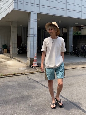 「PETER GRIMM（ピーターグリム）のアイテム」を使った、spinnerbait001さん（メンズ・165cm）の夏コーディネート