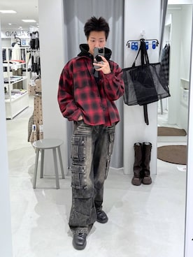 オシミさん(メンズ・180cm)の秋コーディネート
