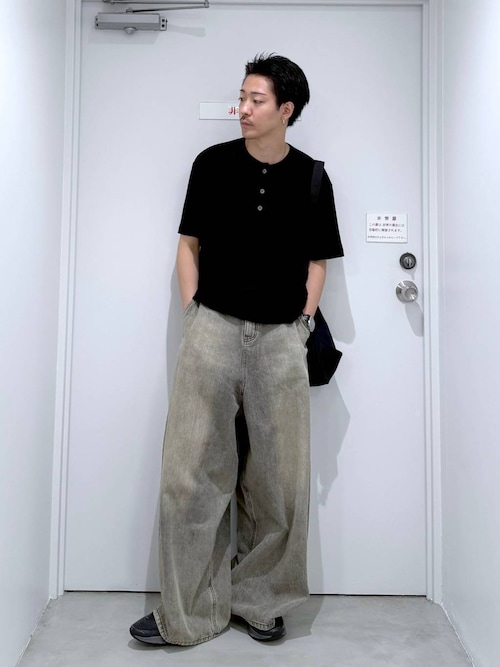 【UNISEX】BIG巾着トート