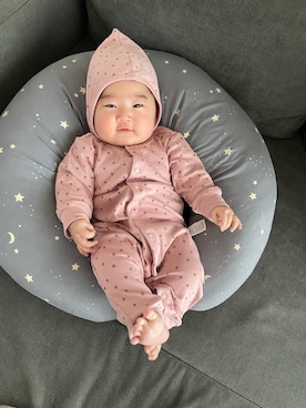 「アイテム（ママ＆ベビー）」を使った、Nuts.22さん（キッズ・80cm）の冬コーディネート