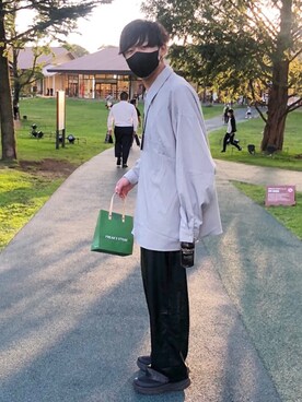 「kutir」｜YOSHIKIさん（メンズ・178cm）の春コーディネート