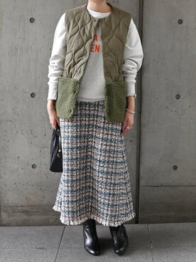 furukimiさん（レディース・158cm）の冬コーディネート