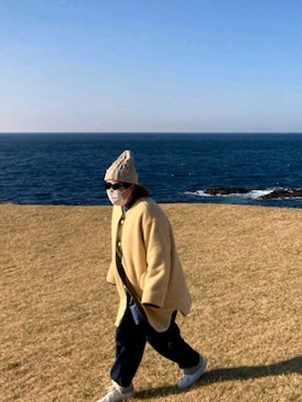「壱岐島」｜TaPPさん（レディース・160cm）の冬コーディネート