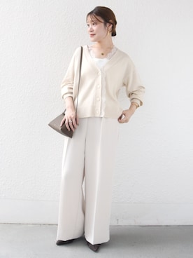 「SHIPS（シップス）のアイテム」を使った、Arakawaさん（レディース・156cm）の秋コーディネート