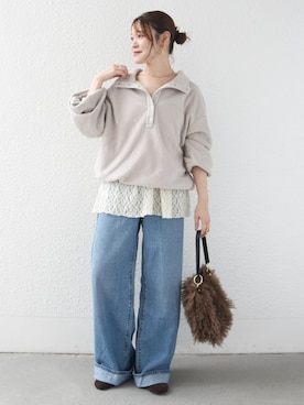 「SHIPS（シップス）のアイテム」を使った、Arakawaさん（レディース・156cm）の秋コーディネート