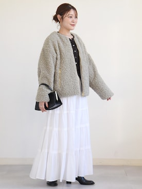 「TATRAS（タトラス）のアイテム」を使った、Arakawaさん（レディース・156cm）の秋コーディネート