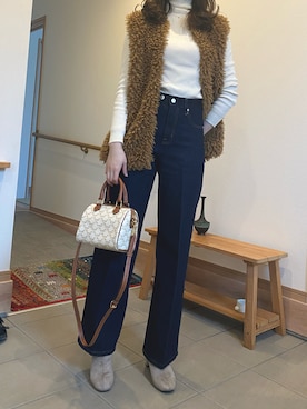 りんこさん（レディース・165cm）の秋コーディネート