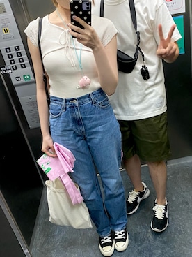 りんこさん（レディース・165cm）の夏コーディネート