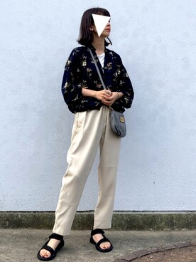 n*さん（レディース・162cm）の夏コーディネート