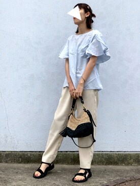 n*さん（レディース・162cm）の夏コーディネート