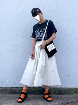 n*さん（レディース・162cm）の夏コーディネート