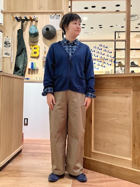 「PAR ICI（パーリッシィ）のアイテム」を使った、PAR ICIさん（レディース・158cm）の秋コーディネート