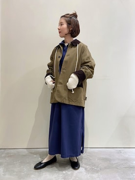 「PAR ICI（パーリッシィ）のアイテム（ワンピース）」を使った、PAR ICIさん（レディース・149cm）の秋コーディネート