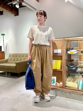 「PAR ICI（パーリッシィ）のアイテム」を使った、PAR ICIさん（レディース・153cm）の夏コーディネート