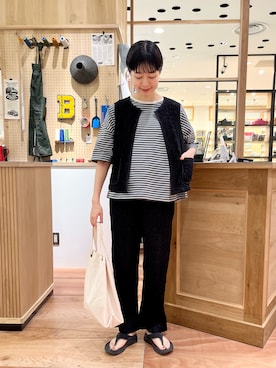 「PAR ICI」｜PAR ICIさん（レディース・158cm）の夏コーディネート