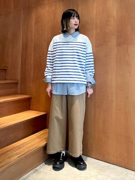 「PAR ICI（パーリッシィ）のアイテム」を使った、PAR ICIさん（レディース・160cm）の秋コーディネート