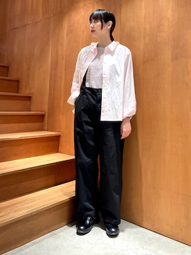 「PAR ICI（パーリッシィ）のアイテム」を使った、PAR ICIさん（レディース・153cm）の秋コーディネート