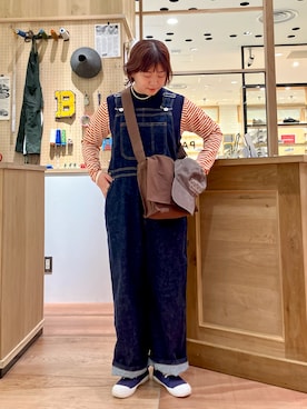 「PAR ICI（パーリッシィ）のアイテム（ベスト）」を使った、PAR ICIさん（レディース・158cm）の春コーディネート