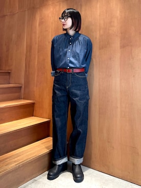 「PAR ICI（パーリッシィ）のアイテム」を使った、PAR ICIさん（レディース・153cm）の秋コーディネート