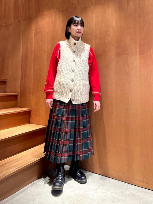 セール】タータンチェック プリーツスカート（スカート）｜PAR ICI